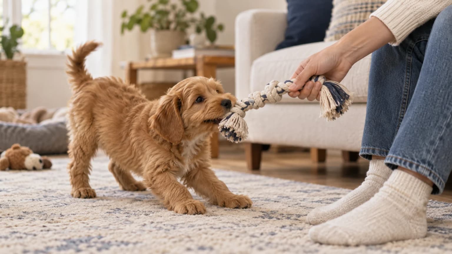 How to Stop Puppy Biting: Redirect, Reset and Rest