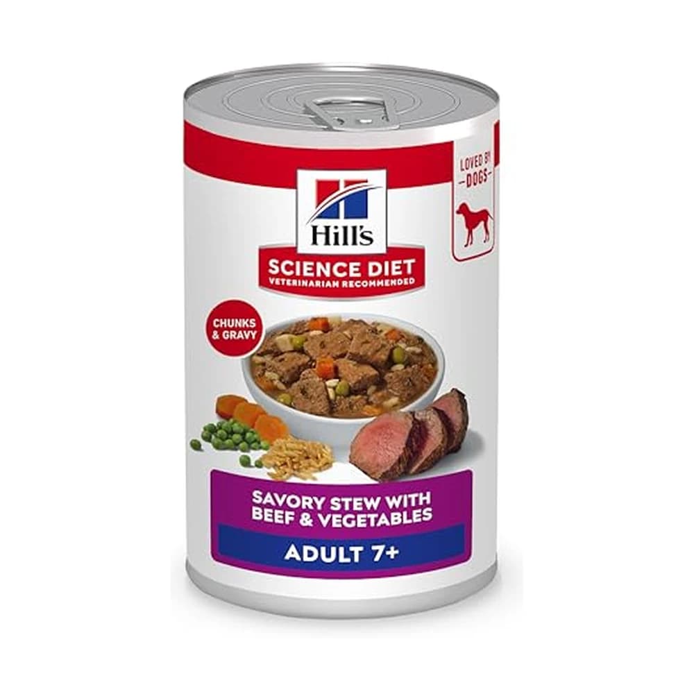 Hill's Science Diet Adult 7+ Wet, Beef & Vegetables
